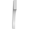 Ekena Millwork 3 1/2-in. W x 32-in. D x 36-in. H Westlake Architectural Grade PVC Knee Brace BRCP035X32X36WTL - alternate 5
